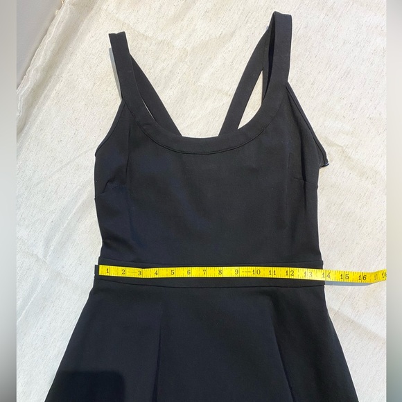 NWOT - Banana Republic LBD Black Mini Dress - Picture 6 of 6